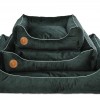 Dog or cat bed - Cezar Premium bottle green couch | Lauren Design | PETZWELCOME