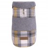 Tweed dog coat LEAF gray | Bowl and Bone | PETZWELCOME