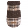 Tweed dog coat LEAF brown| Bowl and Bone | PETZWELCOME