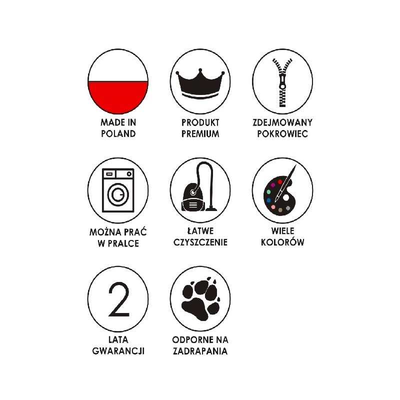 Legowisko dla psa Norka NEL butelkowa zieleń | Lauren Design | PETZWELCOME