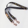 Leash devider stars with gold buckles | Lauren design | PETZWELCOME