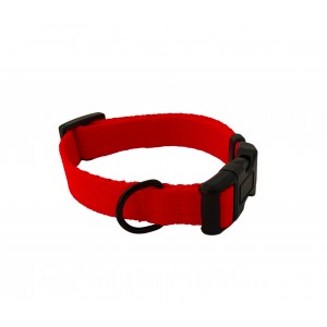 Red classic dog collar