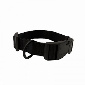 Black classic dog collar