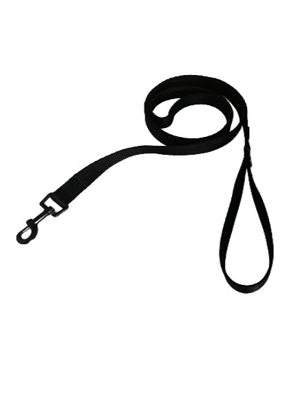 Smycz miejska czarna | PETZWELCOMA