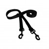 Adjustable black dog leash| PETZWELCOME