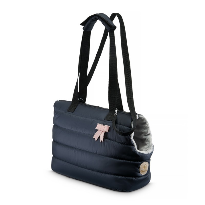 Dog/ cat carrier bag navy | Chloe'e Home | PETZWELCOME