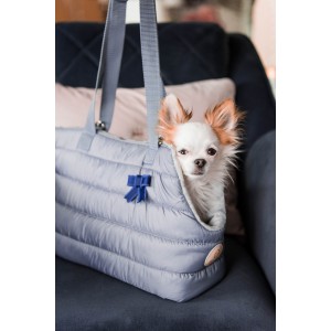 Dog/ cat carrier bag navy | Chloe'e Home | PETZWELCOME