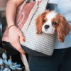 Dog/ cat carrier bag PORTO blue | Chloe'e Home | PETZWELCOME