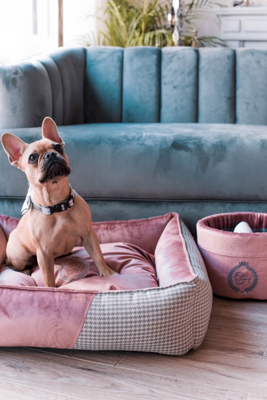 Legowisko PORTO różowe | CHLOE'S HOME | PETZWELCOME