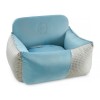 Dog car seat PORTO blue | Chloe'e Home | PETZWELCOME