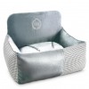 Dog car seat BERLIN gray| Chloe'e Home | PETZWELCOME