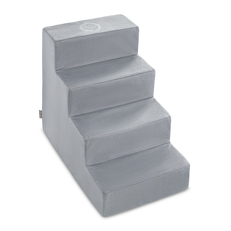 Schodki dla psa PARIS szare | CHLOE'S HOME | PETZWELCOME