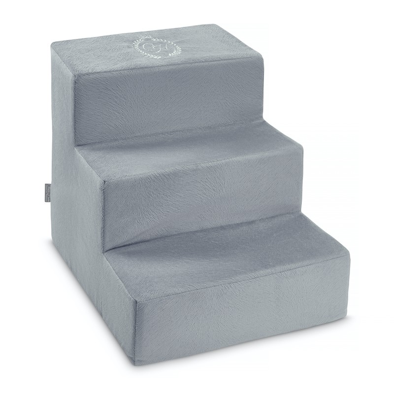 Schodki dla psa PARIS szare | CHLOE'S HOME | PETZWELCOME