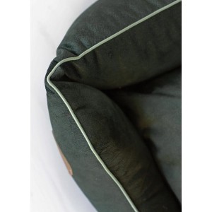 Kanapa Cezar Premium butelkowa zieleń | Lauren Design | PETZWELCOME