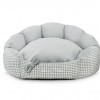 Ekskluzywne legowisko dla psa lub kota BERLIN szare | CHLOE'S HOME | PETZWELCOME