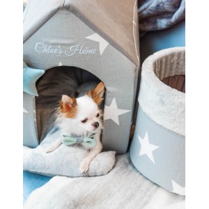 Budka dla psa i kota Los Angeles szara | Chloe's Home | PETZWELCOME