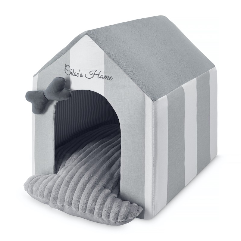 Budka dla psa lub kota MONTE CARLO szara | Chloe's Home | PETZWELCOME