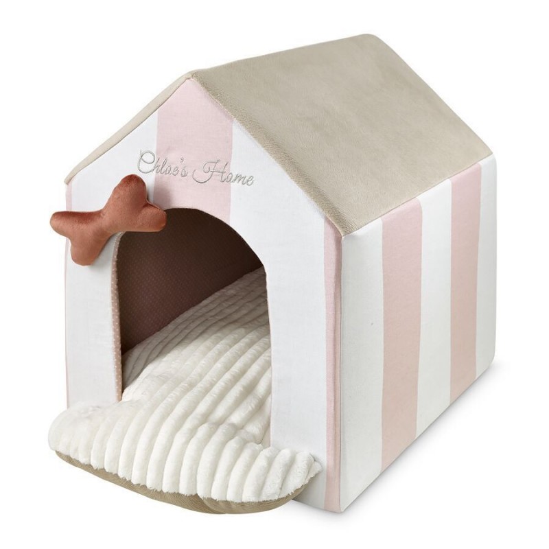 Budka dla psa lub kota MONTE CARLO różowa | Chloe's Home | PETZWELCOME
