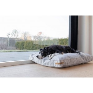 LOFT graphite dog cushion | Bowl and Bone Republic | PETZWELCOME