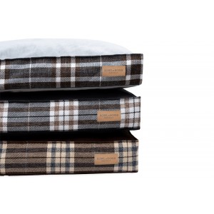 Poducha dla psa SCOTT graphite | Bowl and Bone Republic | PETZWELCOME