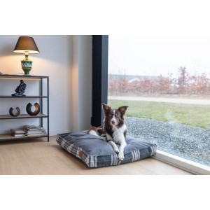 SCOTT dog cushion graphite | Bowl and Bone Republic | PETZWELCOME