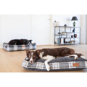 Poducha dla psa SCOTT szara | Bowl and Bone Republic | PETZWELCOME