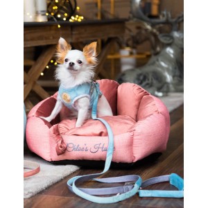 Stylowe posłanie dla psa lub kota BAHAMAS różowe | Chloe's Home | PETZWELCOME