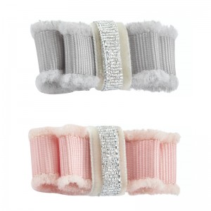 Hairpin for dog SIENNA gray