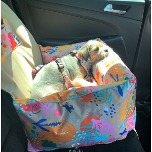 Fotelik samochodowy dla psa ERO SOFT How r u summer | BeBobi | PETZWELCOME