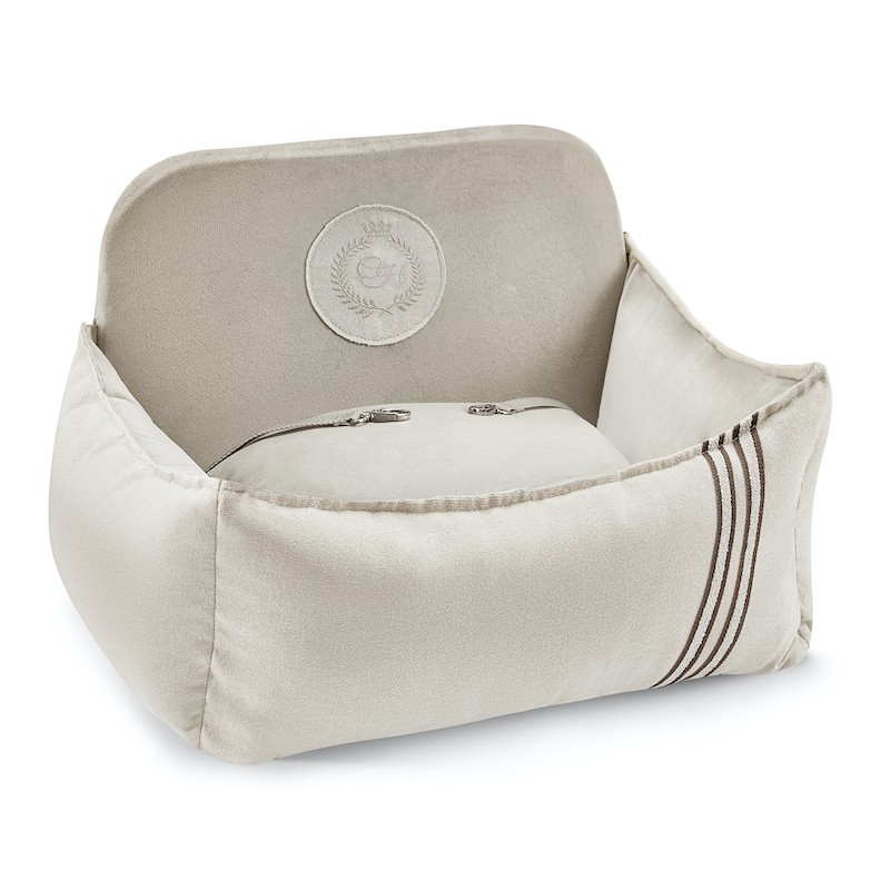 Dog car seat COPENHAGEN beige | Chloe'e Home | PETZWELCOME