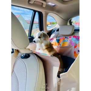 Car seat cover 1/2 „DENGU” How r u summer | Bebobi | PETZWELCOME