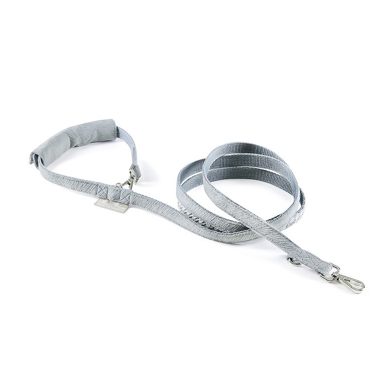 Smycz przepinana BERLIN szara | Chloe's Home | PETZWELCOME