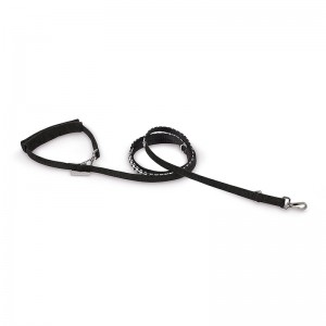 Adjustable leash PORTO black