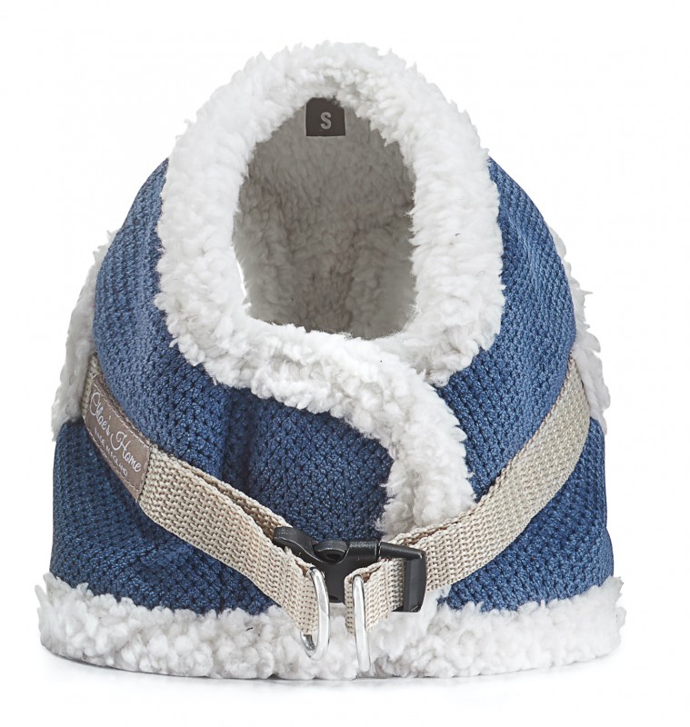 Zimowe szelki OSLO granatowe | CHLOE'S HOME | PETZWELCOME