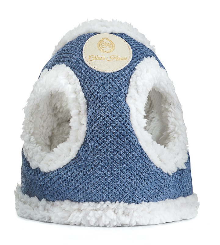 Zimowe szelki OSLO granatowe | CHLOE'S HOME | PETZWELCOME