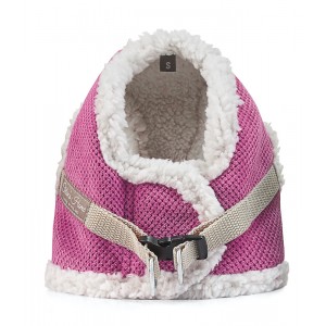 Winter dog harness OSLO pink