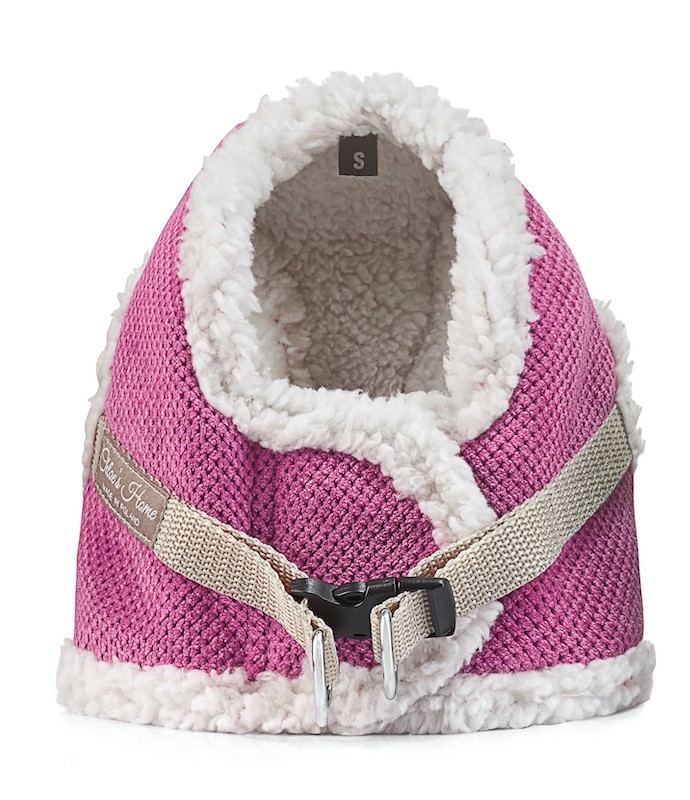 Zimowe szelki OSLO różowe | CHLOE'S HOME | PETZWELCOME