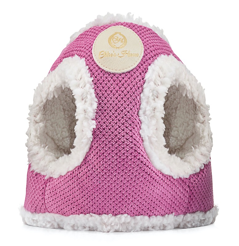 Zimowe szelki OSLO różowe | CHLOE'S HOME | PETZWELCOME