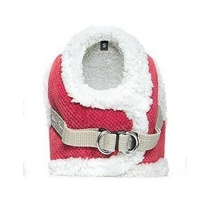 Winter dog harness OSLO red