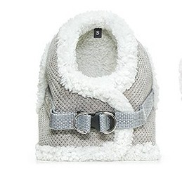 Zimowe szelki OSLO szare | CHLOE'S HOME | PETZWELCOME