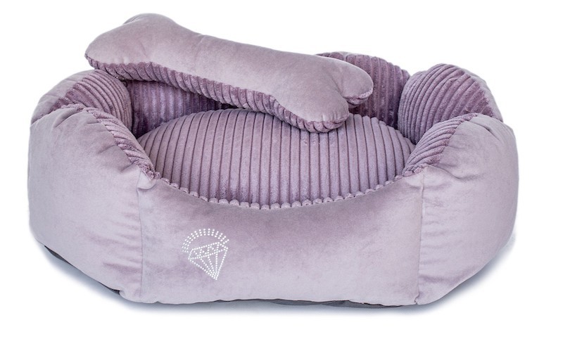 Pet bed DIANA -  heather| Lauren Design | PETZWELCOME