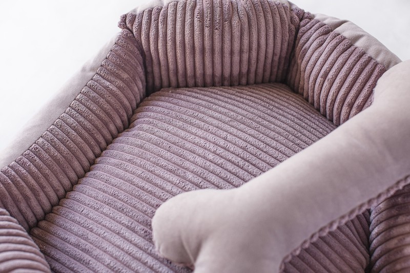 Pet bed DIANA -  heather| Lauren Design | PETZWELCOME