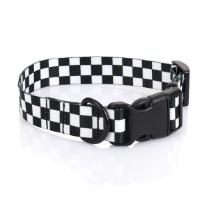 Dog collar Checkerboard