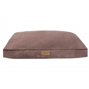 CLASSIC brown dog cushion
