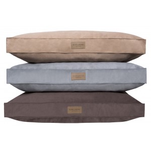 CLASSIC brown dog cushion