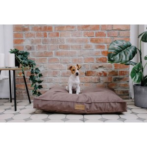 CLASSIC gray dog cushion