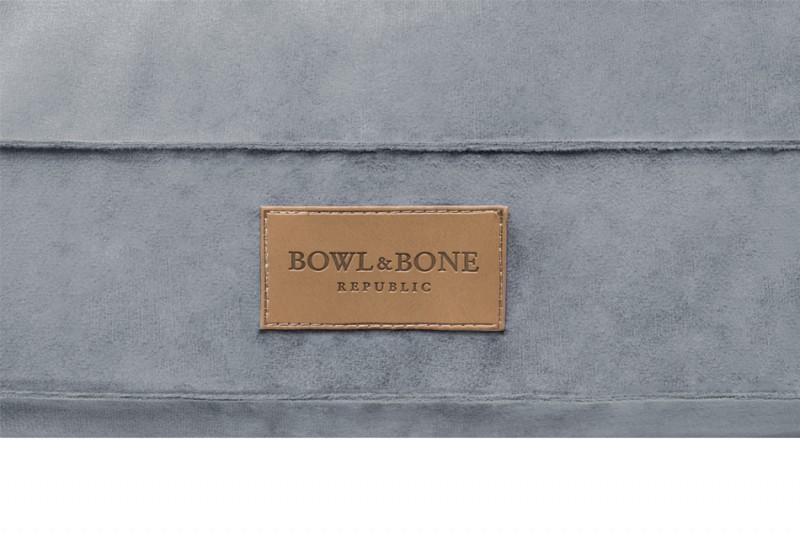 Poducha dla psa CLASSIC szara | Bowl and Bone Republic | PETZWELCOME