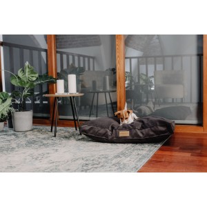 CLASSIC gray dog cushion