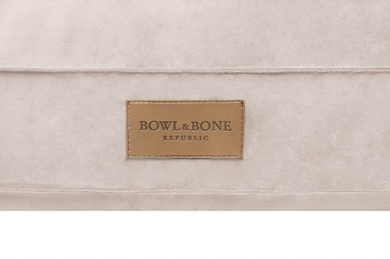 Poducha dla psa CLASSIC kremowa | Bowl and Bone Republic | PETZWELCOME