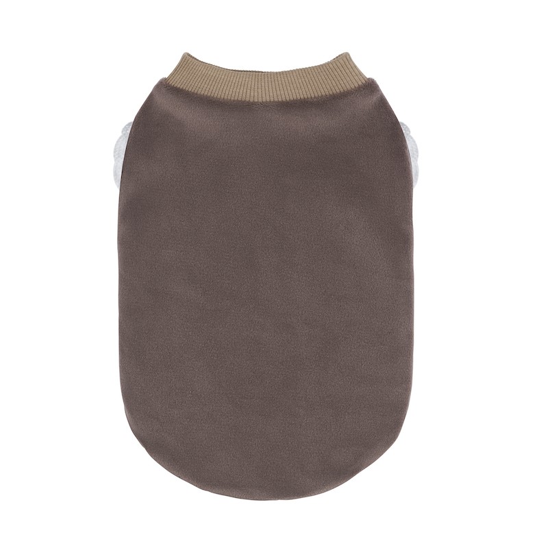 Butterfly dog ​​sweatshirt brown